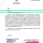 Dovada inceperii urmaririi penale de catre Sectia 25 politie